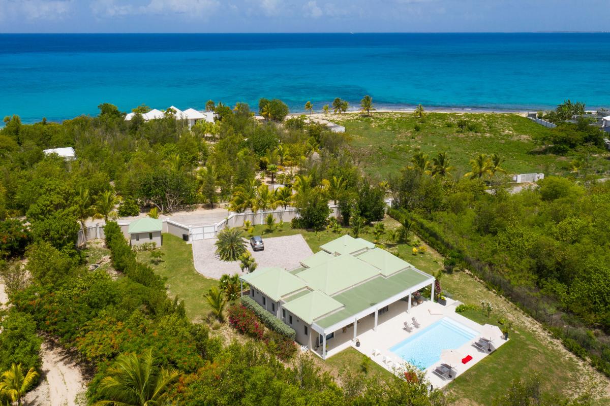 Villa Terres Basses à Saint Martin - villa et mer